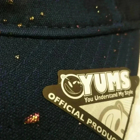 Yums Denim Adjustable Hat NWT Unisex - Picture 4 of 5